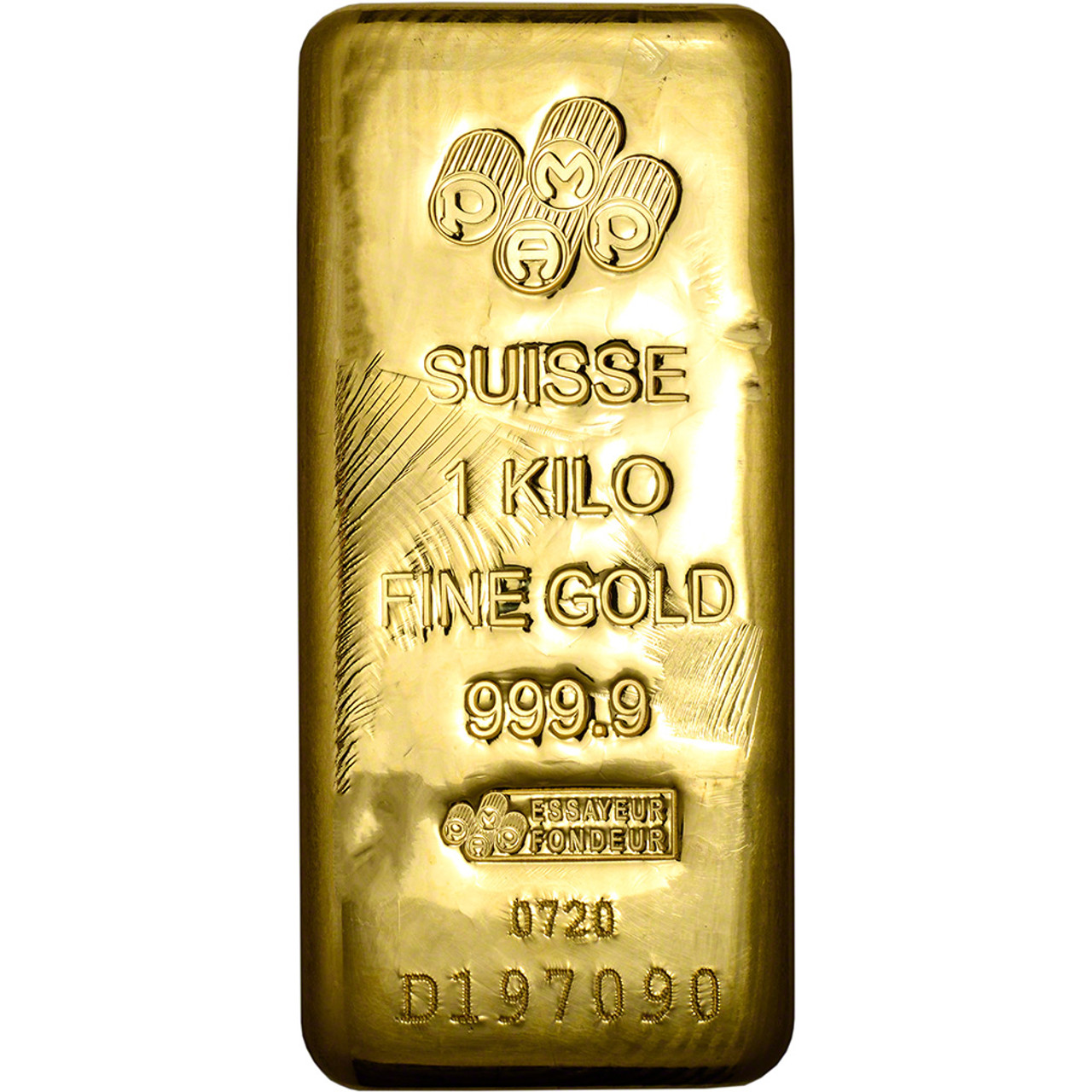 1 Kilo PAMP Suisse Gold Bar For Sale (New, Cast w/ Assay) 1 Kilo PAMP Suisse Gold Bar For Sale (New, Cast w/ Assay)