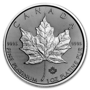 1 oz Canadian Platinum Maple Leaf Coin (Random Year)
