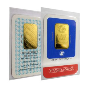 1 oz Engelhard Gold Bar For Sale 1 oz Engelhard Gold Bar For Sale