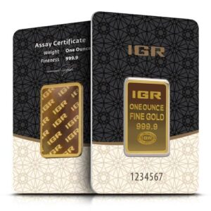 1 oz Istanbul Gold Refinery Gold Bar (New w/ Assay) 1 oz Istanbul Gold Refinery Gold Bar (New w/ Assay)