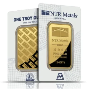1 oz NTR Gold Bar For Sale (New) 1 oz NTR Gold Bar For Sale (New)
