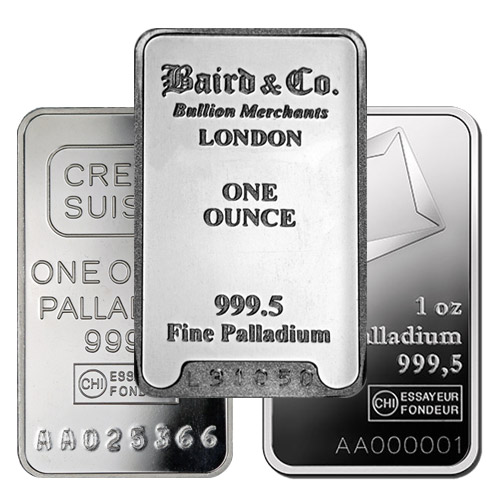 1 oz Palladium Bar For Sale (Varied Condition, Any Mint) 1 oz Palladium Bar For Sale (Varied Condition, Any Mint)