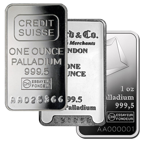 1 oz Palladium Bar For Sale (Varied Condition, Any Mint) 1 oz Palladium Bar For Sale (Varied Condition, Any Mint)