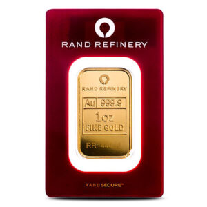 1 oz Rand Refinery Gold Bar For Sale (New w/ Red Assay) 1 oz Rand Refinery Gold Bar For Sale (New w/ Red Assay)