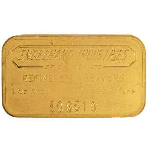 1 oz Engelhard Gold Bar For Sale 1 oz Engelhard Gold Bar For Sale