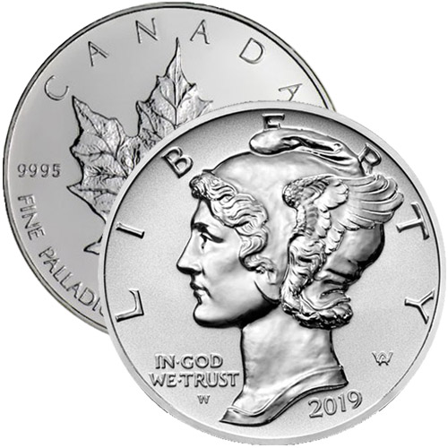 1 oz Palladium Coin For Sale (Random Year, Varied Condition) 1 oz Palladium Coin For Sale (Random Year, Varied Condition)