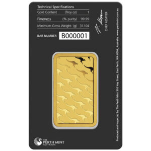1 oz Perth Mint Gold Bar For Sale (New w/ Assay) 1 oz Perth Mint Gold Bar For Sale (New w/ Assay)