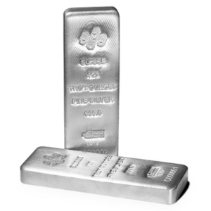 100 oz PAMP Suisse Silver Bar For Sale (New, Cast w/ Assay)