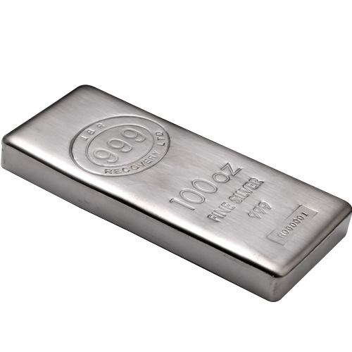 100 oz JBR Silver Bar For Sale (New) 100 oz JBR Silver Bar For Sale (New)