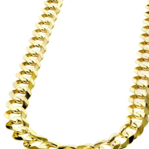10K Gold Solid Cuban Link Chain For Sale | Authentic Quality