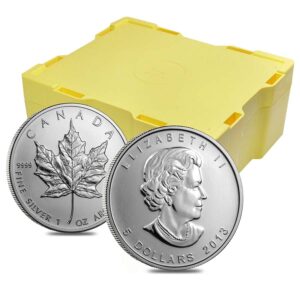 2013 Canadian Silver Maple Leaf Monster Box (500 Coins, BU) 2013 Canadian Silver Maple Leaf Monster Box (500 Coins, BU)
