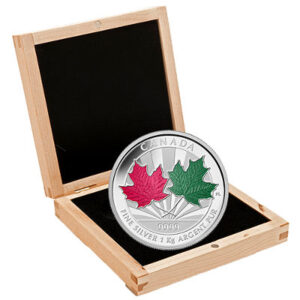 2014 1 Kilo Maple Leaf Forever $250 Canadian Silver Coin (BU) 2014 1 Kilo Maple Leaf Forever $250 Canadian Silver Coin (BU)