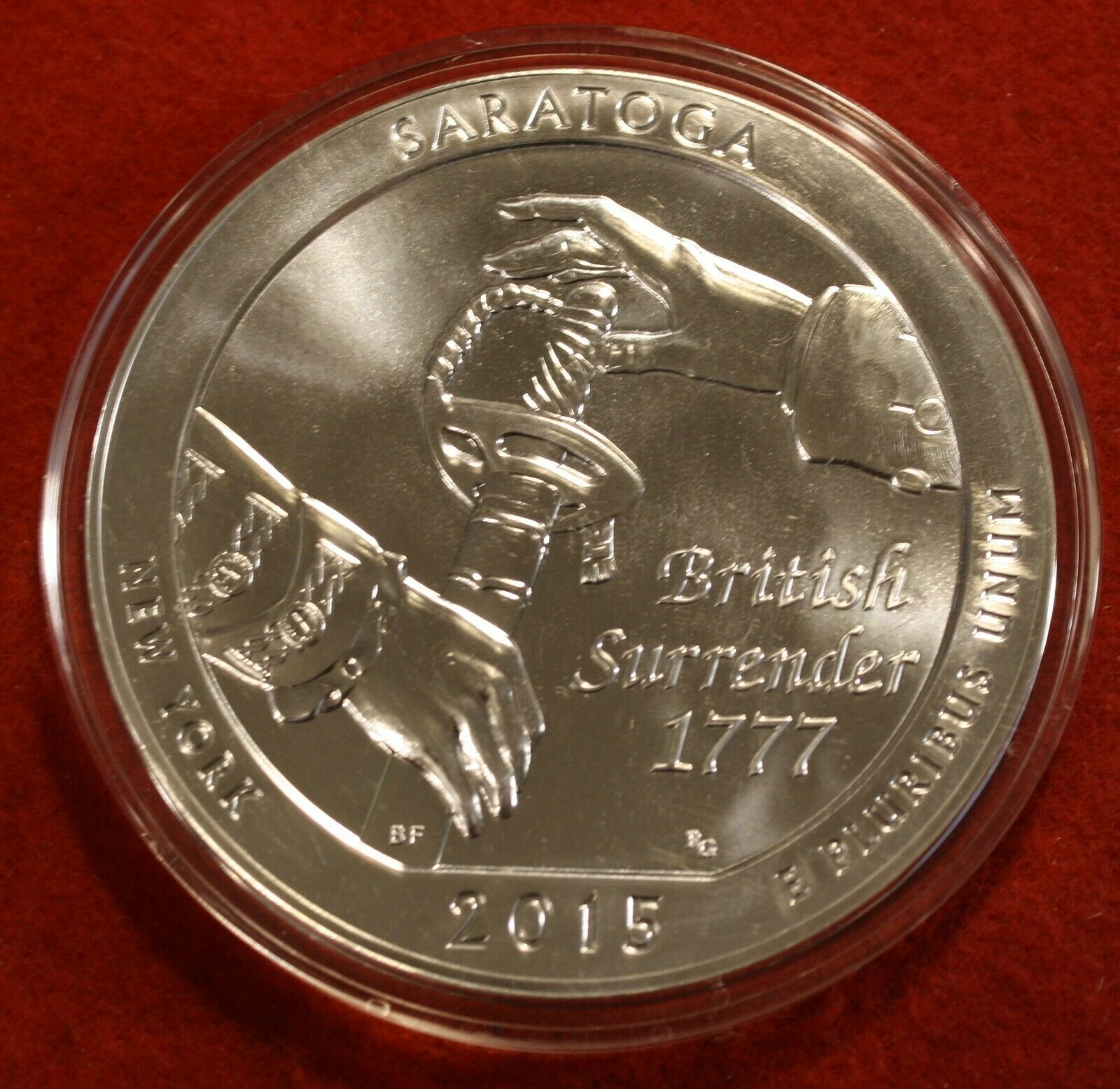 2015 5 oz ATB Saratoga Monster Box (BU, 100 Coins, 500 oz) 2015 5 oz ATB Saratoga Monster Box (BU, 100 Coins, 500 oz)