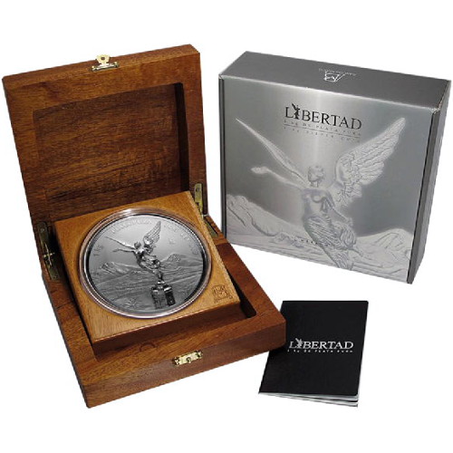 2016 1 Kilo Proof Mexican Silver Libertad Coin (Box + CoA) 2016 1 Kilo Proof Mexican Silver Libertad Coin (Box + CoA)