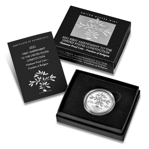 2021-W 1 oz Proof American Platinum Eagle Coin (Box + CoA) 2021-W 1 oz Proof American Platinum Eagle Coin (Box + CoA)