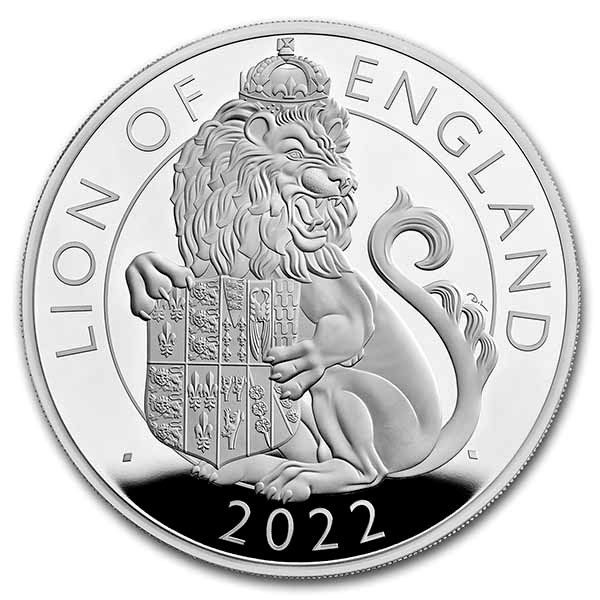 2022 1 Kilo Proof British Silver Tudor Beasts Lion of England Coin (Box + CoA) 2022 1 Kilo Proof British Silver Tudor Beasts Lion of England Coin (Box + CoA)