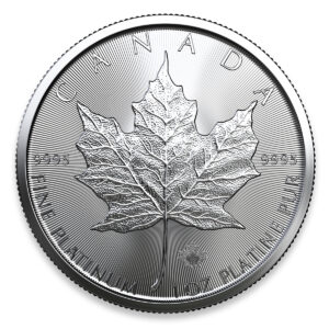 2022 1 oz Canadian Platinum Maple Leaf Coin (BU)