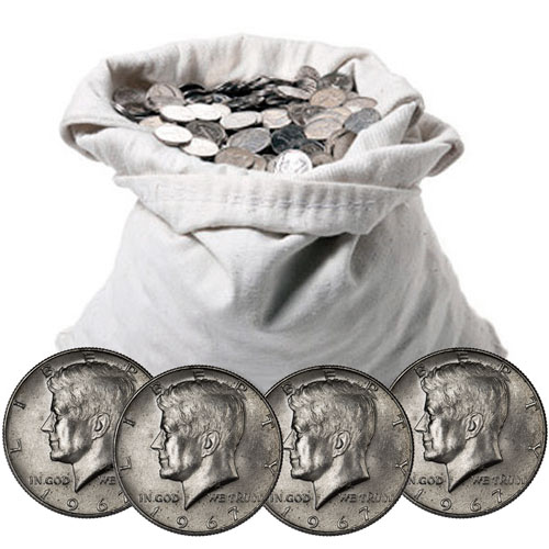 40% Silver Kennedy Half Dollars For Sale ($100 FV, Circulated) 40% Silver Kennedy Half Dollars For Sale ($100 FV, Circulated)