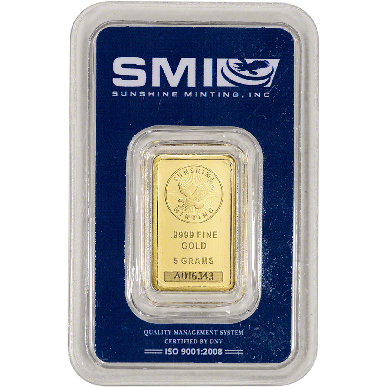 5 Gram Sunshine Gold Bar For Sale (New w/ Assay, MintMark SI) 5 Gram Sunshine Gold Bar For Sale (New w/ Assay, MintMark SI)