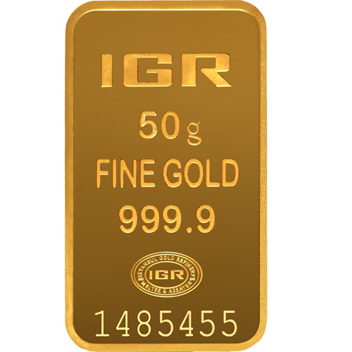 50 Gram Istanbul Gold Refinery Gold Bar (New w/ Assay) 50 Gram Istanbul Gold Refinery Gold Bar (New w/ Assay)