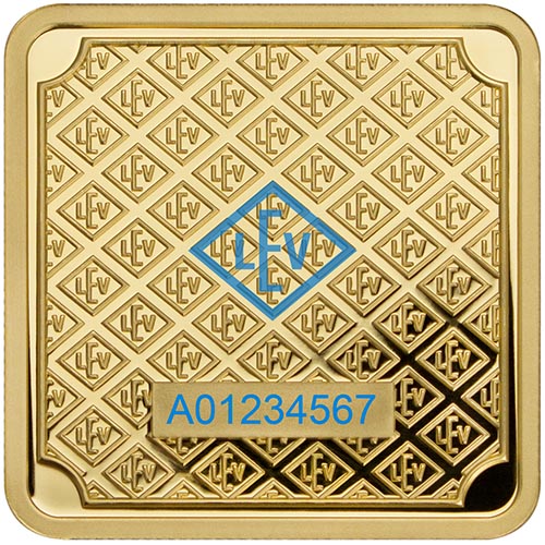 Buy 1 oz Geiger Square Gold Bar (New w/ Assay) Buy 1 oz Geiger Square Gold Bar (New w/ Assay)