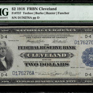 Buy 1918 $2 Federal Reserve Note (Very Fine) Buy 1918 $2 Federal Reserve Note (Very Fine)