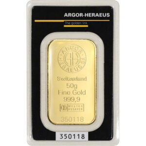 Buy 2.5 Gram Argor Heraeus Gold Bar (New in Assay) Buy 2.5 Gram Argor Heraeus Gold Bar (New in Assay)