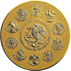 Buy 2021 1 oz Reverse Proof Mexican Gold Libertad Coin
