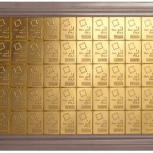 Buy 50 Gram Valcambi Gold CombiBar (50x1g, New w/ Assay) Buy 50 Gram Valcambi Gold CombiBar (50x1g, New w/ Assay)