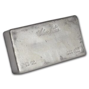 Buy 50 oz SilverTowne Poured Silver Bar (New) Buy 50 oz SilverTowne Poured Silver Bar (New)