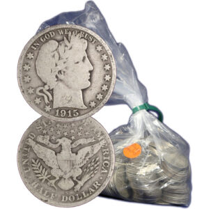 Buy 90% Silver Barber Half Dollars ($100 FV, Circulated) Buy 90% Silver Barber Half Dollars ($100 FV, Circulated)