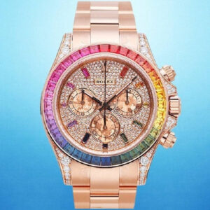 Buy Rolex Daytona Rainbow 116595RBOW Pave Dial Non Pave Bracelet Unworn 2021