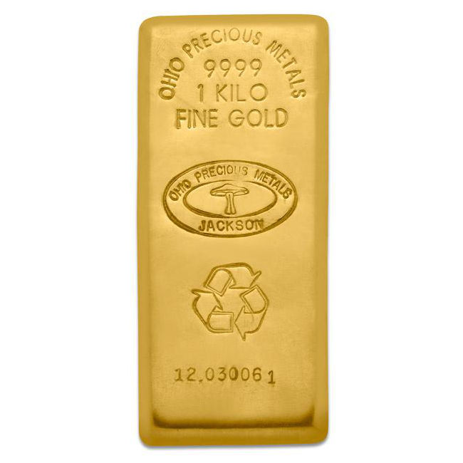 1 Kilo OPM Gold Bar For Sale (Varied Condition w/ Assay) 1 Kilo OPM Gold Bar For Sale (Varied Condition w/ Assay)
