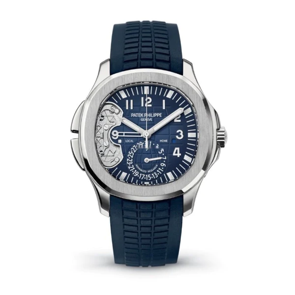 Patek Philippe Aquanaut Advanced Research Aquanaut 5650G Travel Time White Gold Patek Philippe Aquanaut Advanced Research Aquanaut 5650G Travel Time White Gold