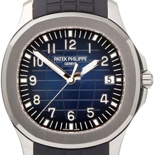 Patek Philippe Aquanaut White Gold Blue Embossed Dial Patek Philippe Aquanaut White Gold Blue Embossed Dial
