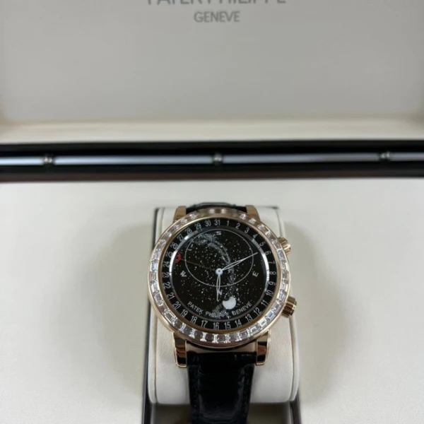 Patek Philippe Celestial Grand Complications Celestial 6104R Rose Gold Baguette Bezel In Stock Patek Philippe Celestial Grand Complications Celestial 6104R Rose Gold Baguette Bezel In Stock