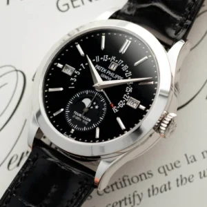 Patek Philippe Minute Repeater Perpetual Calendar Platinum Minute Repeater Perpetual Calendar Watch Ref. 5216 Patek Philippe Minute Repeater Perpetual Calendar Platinum Minute Repeater Perpetual Calendar Watch Ref. 5216