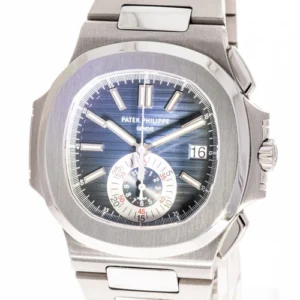 Patek Philippe Nautilus 40 mm 5980 1A Steel Blue Dial Full Set 100 NEW Patek Philippe Nautilus 40 mm 5980 1A Steel Blue Dial Full Set 100 NEW