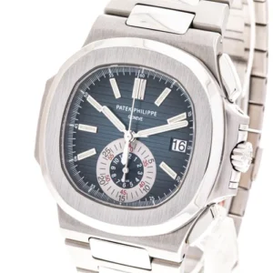 Patek Philippe Nautilus 40 mm 5980 1A Steel Blue Dial Full Set 100 NEW