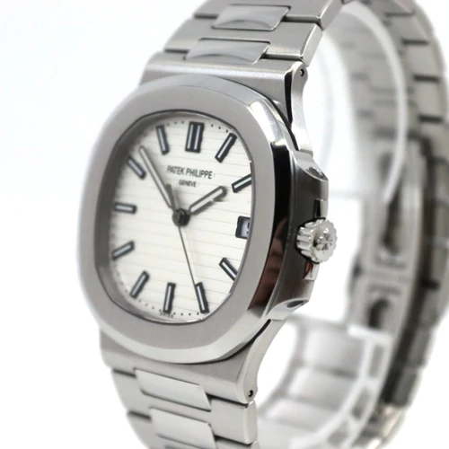 Patek Philippe Nautilus 5711/1A white Cal. 26-330 in Steel Box & Certificate 2019 Patek Philippe Nautilus 5711/1A white Cal. 26-330 in Steel Box & Certificate 2019