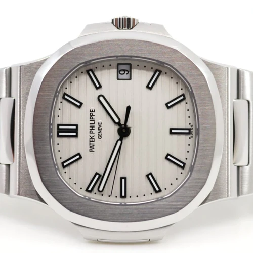 Patek Philippe Nautilus 5711/1A white Cal. 26-330 in Steel Box & Certificate 2019 Patek Philippe Nautilus 5711/1A white Cal. 26-330 in Steel Box & Certificate 2019