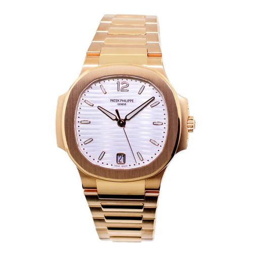 Patek Philippe Nautilus Rose Gold Silvery Opaline Index Dial & Rose Gold Bezel 7118/1R Patek Philippe Nautilus Rose Gold Silvery Opaline Index Dial & Rose Gold Bezel 7118/1R