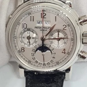 Patek Philippe Perpetual Calendar Chronograph 5004P Perpetual Calendar Chronograph Platinum 100 NEVER USED Full Set Patek Philippe Perpetual Calendar Chronograph 5004P Perpetual Calendar Chronograph Platinum 100 NEVER USED Full Set