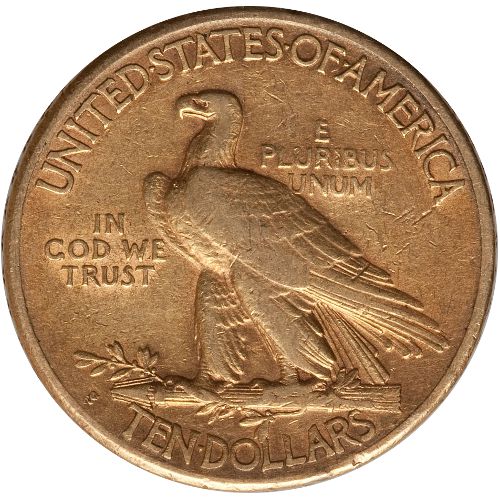 Pre-33 $10 Indian Gold Eagle Coin (AU) Pre-33 $10 Indian Gold Eagle Coin (AU)