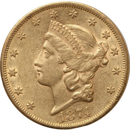 Pre-33 $20 Liberty Gold Double Eagle Coin (XF) Pre-33 $20 Liberty Gold Double Eagle Coin (XF)