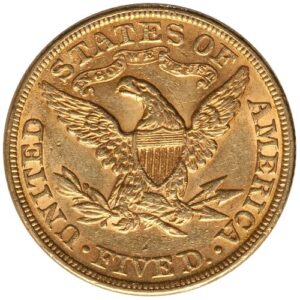Pre-33 $5 Liberty Gold Half Eagle Coin (XF) Pre-33 $5 Liberty Gold Half Eagle Coin (XF)