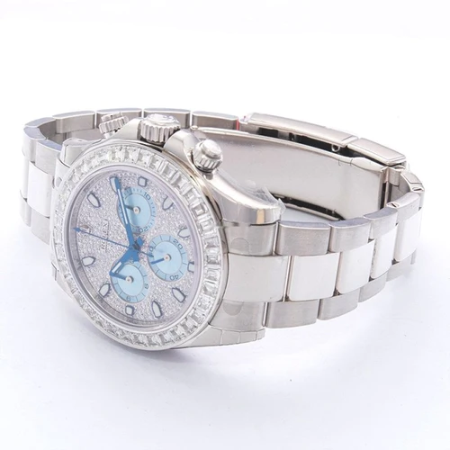 Rolex daytona platinum 116576TBR - Cosmograph Daytona Platinum Diamond Pave Dial Men's Watch Rolex daytona platinum 116576TBR - Cosmograph Daytona Platinum Diamond Pave Dial Men's Watch