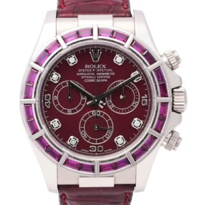 Rolex Daytona 116589 SALV Original Factory Rubies Grossular Rolex Daytona 116589 SALV Original Factory Rubies Grossular