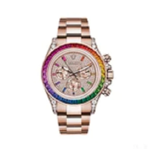 Rolex Daytona 116595RBOW Daytona Rainbow Pave Dial Rose Gold Unworn