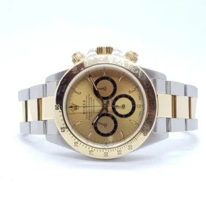 Rolex Daytona 16523 Zenith Two Tone Champagne Dial 40mm Rolex Daytona 16523 Zenith Two Tone Champagne Dial 40mm
